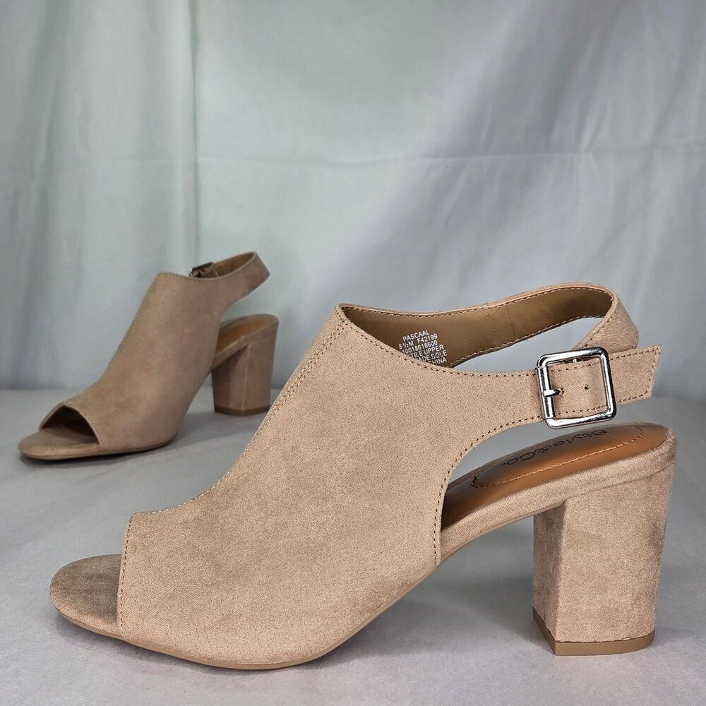 Style & Co Pascaal Slingback Dress Shooties - Light Taupe